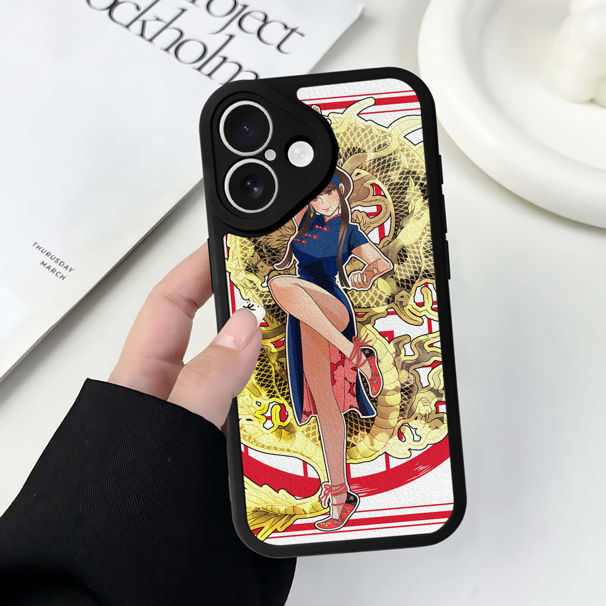 （画像用） SPY×FAMILY间谍家家酒 【iPhone 16シリーズ対応】シリコンスマホケース（レザー調） 材質：シリコン